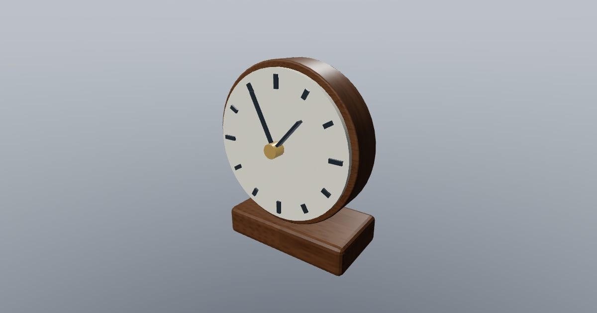 Desk clock - Original Interior Decor