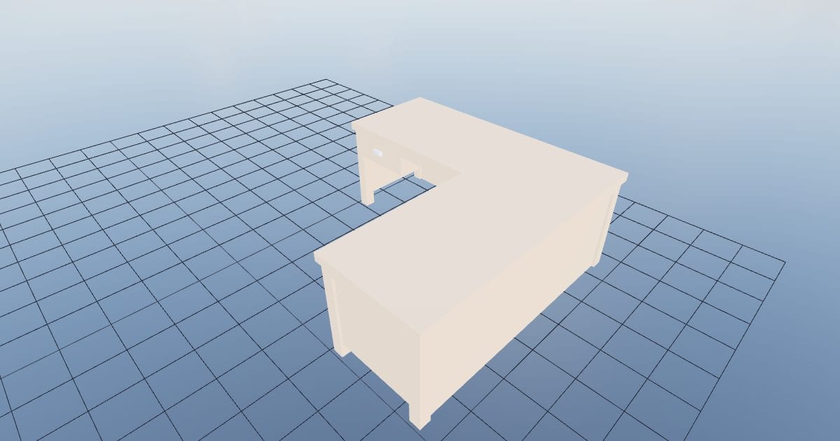 Desk corner