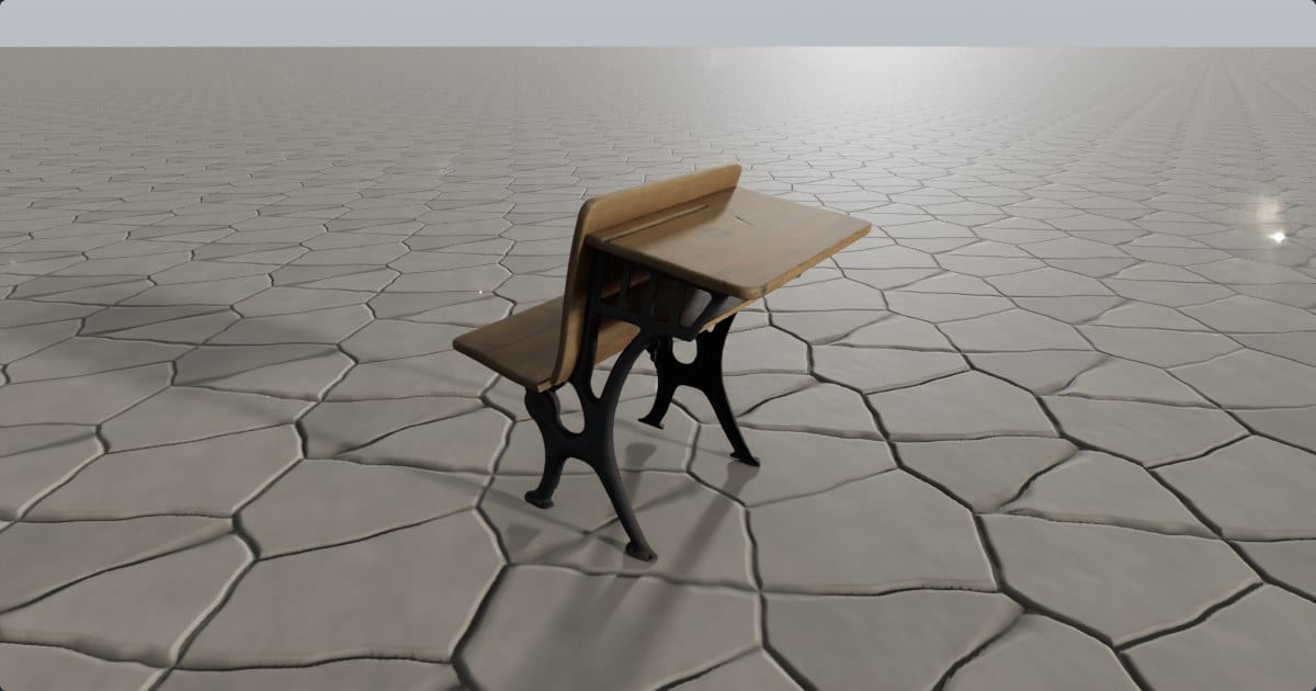 Desk from the Hope School
