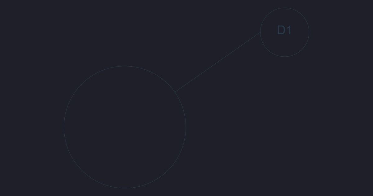 Detail callout circle - CAD Block