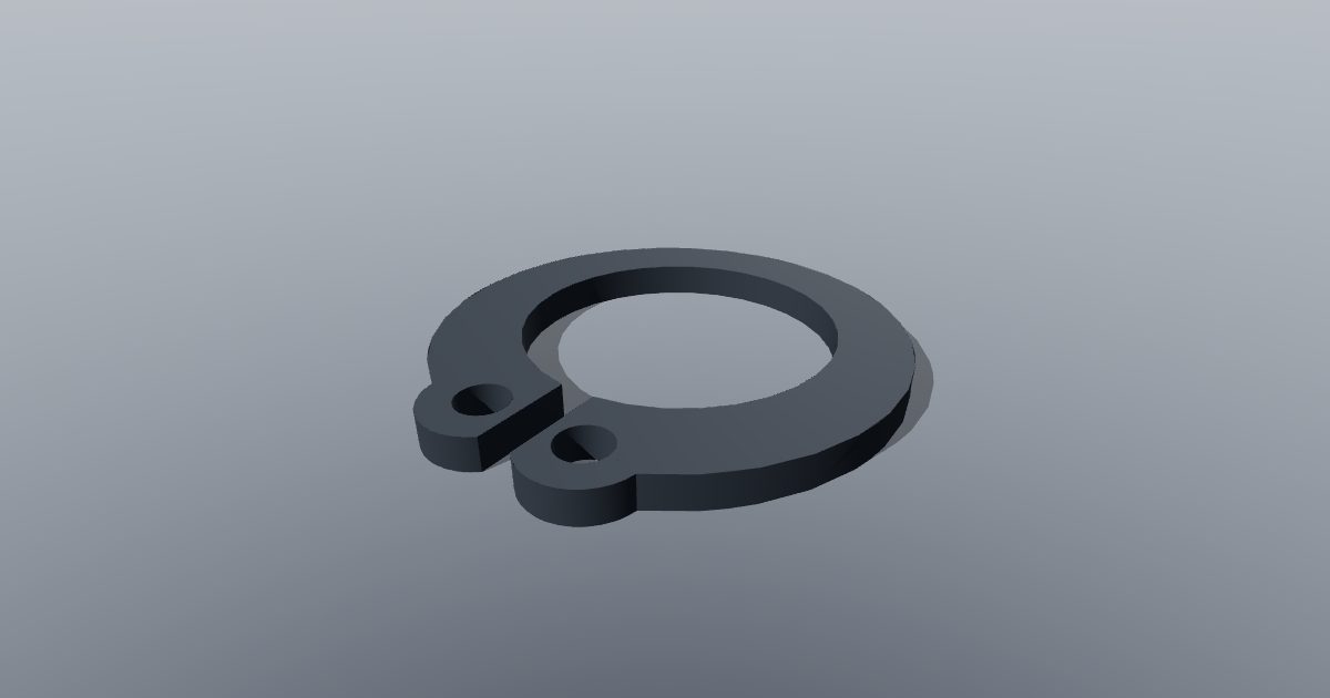 DIN 471 external circlip 10 mm