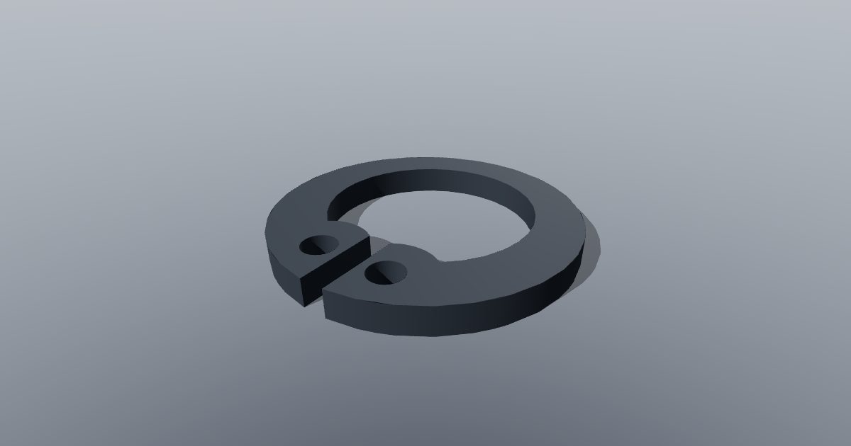 DIN 472 internal circlip 10 mm