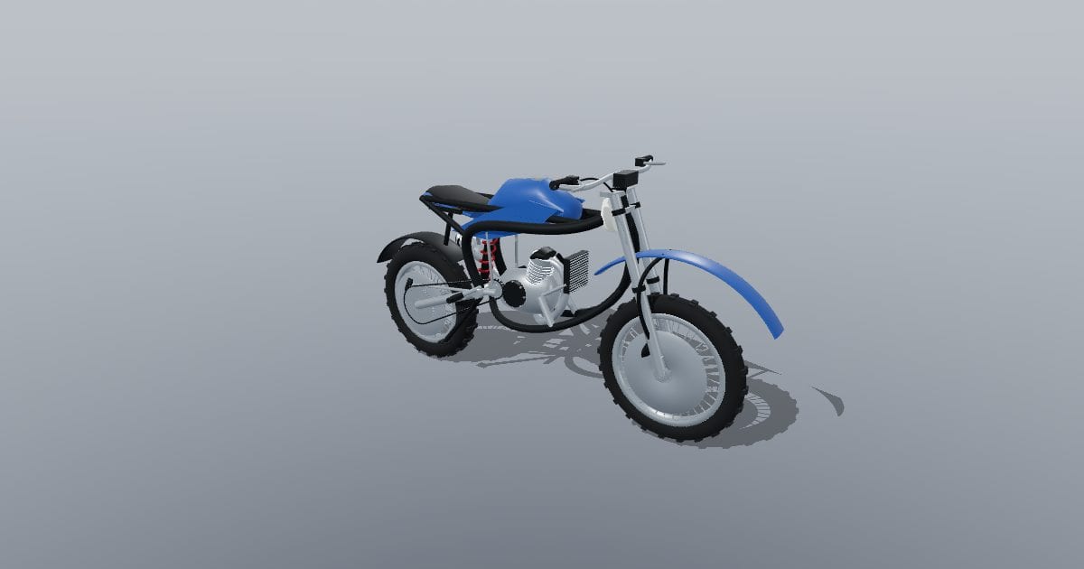 Dirt motorcycle