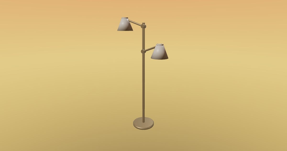 Duet Light - Double-Arm Floor Lamp
