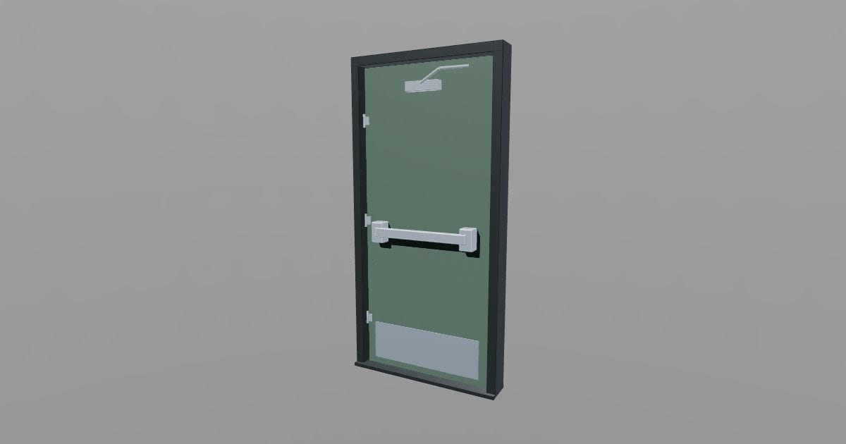 Egress - Panic-Bar Exit Door