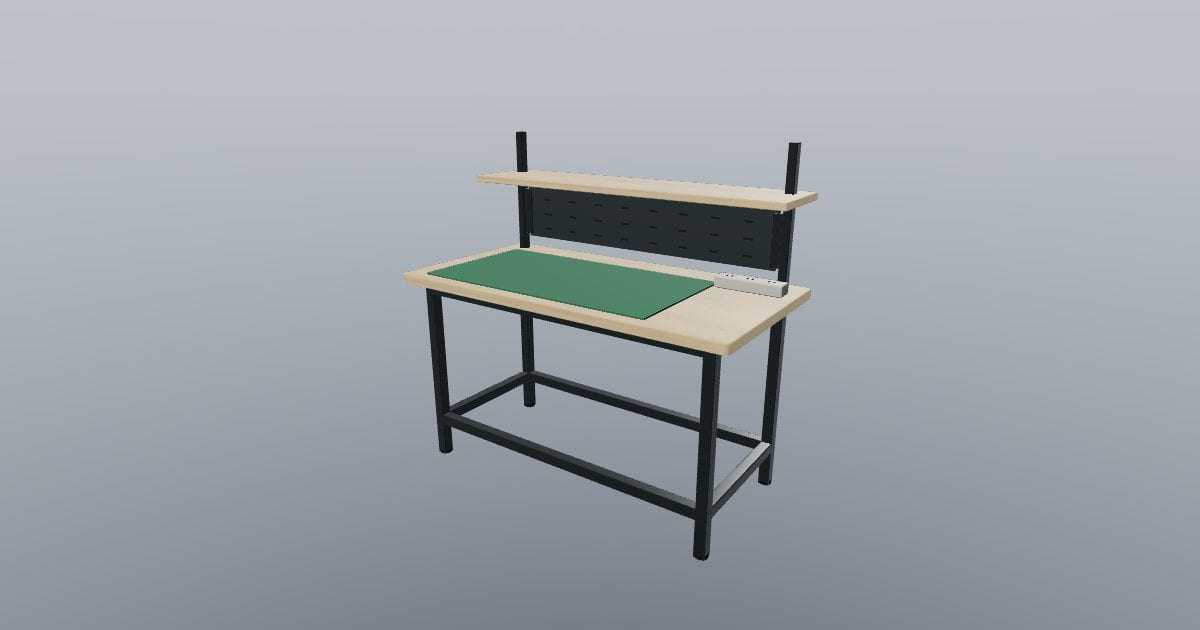 Electronics repair bench - Technical Workbench