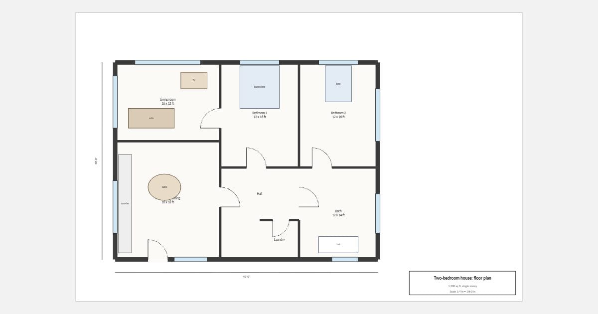 Email with a Visio floor plan (Outlook)