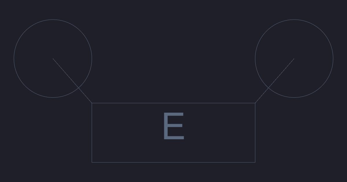 Emergency twin spot - CAD Block