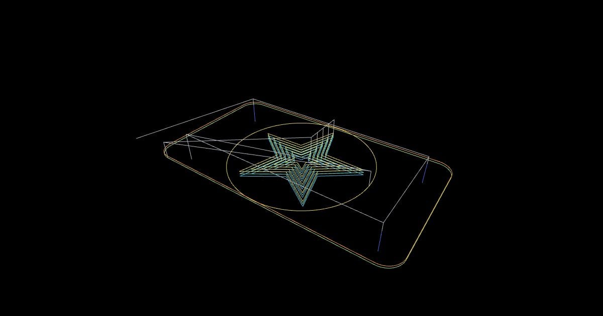 Engraved plate (CNC mill)