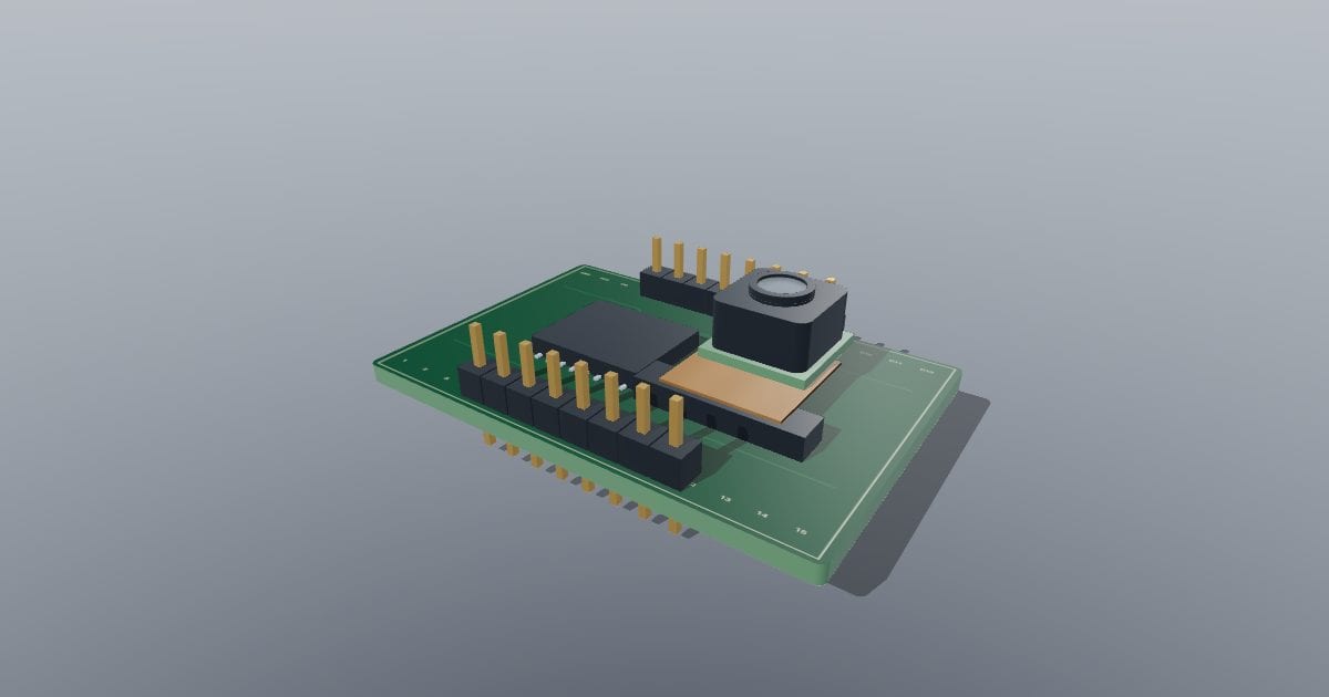 ESP32-CAM camera board