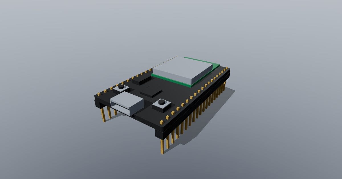 ESP32 DevKitC V4 layout