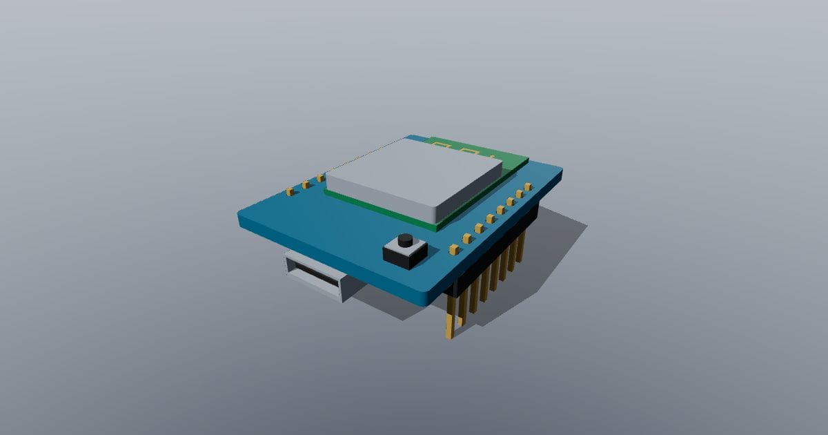 ESP8266 D1 mini V3 layout