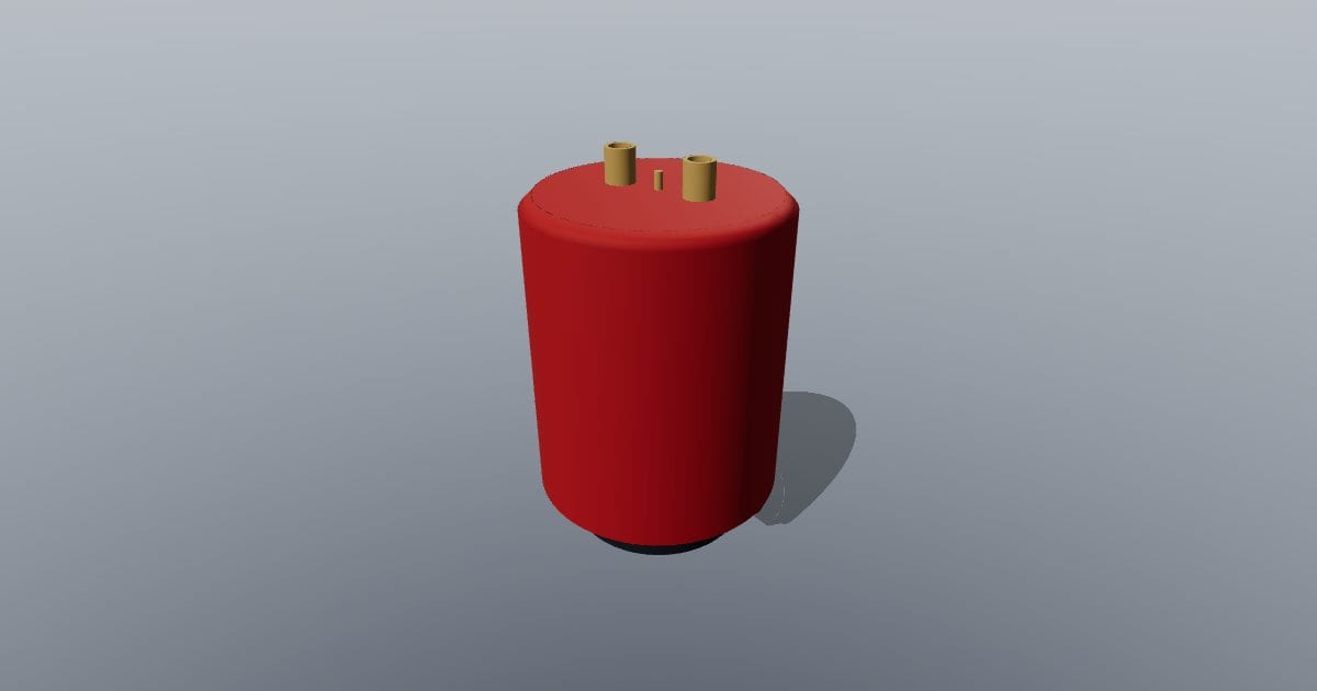 Expansion vessel - Original MEP CAD