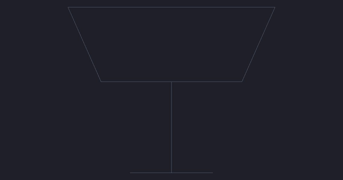 Exterior floodlight - CAD Block