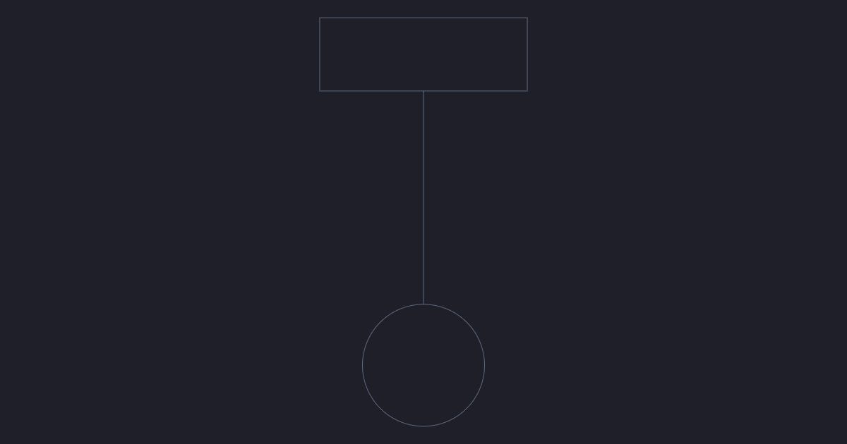 Exterior pole light - CAD Block