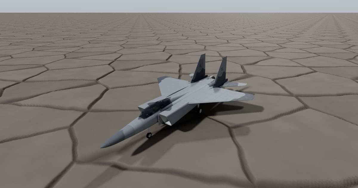 F-15 Eagle fighter jet