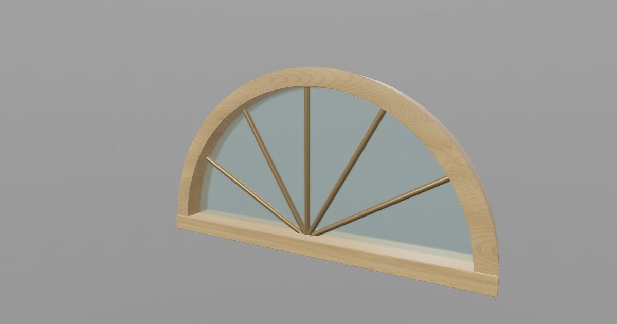 Fanlight - Arched Fanlight Window