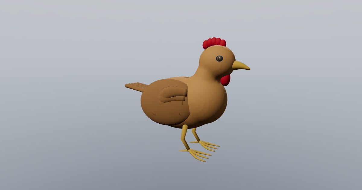 Farm hen