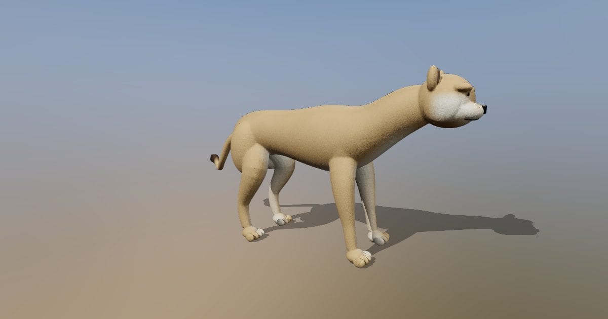 Female lion