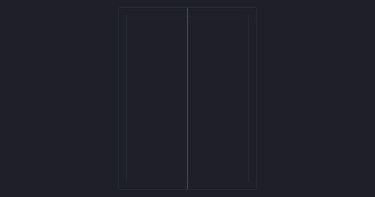 Filing cabinet plan - CAD Block