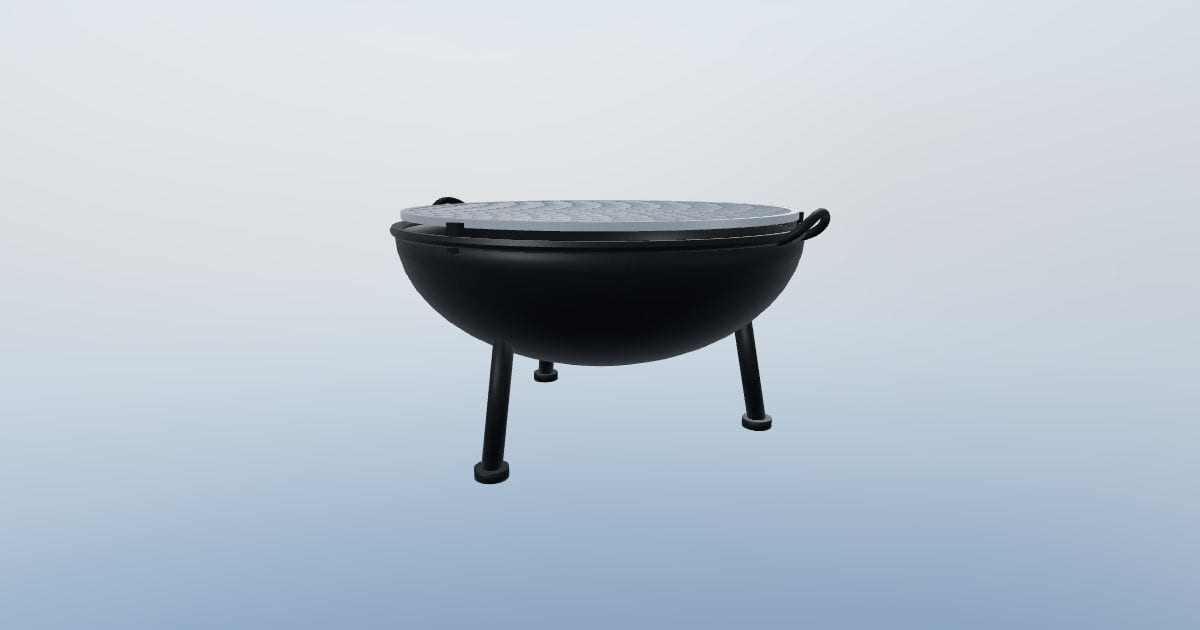 Fire pit with cooking grate