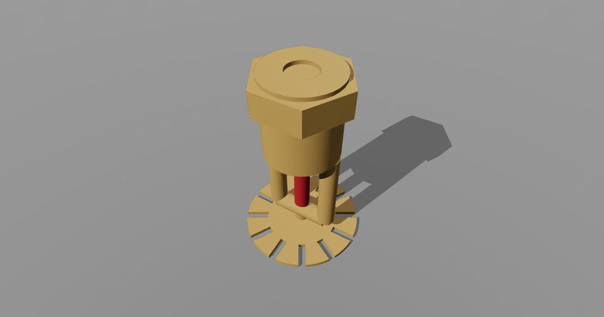 Fire sprinkler head