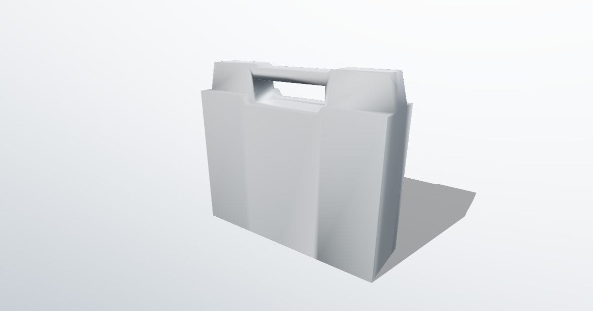 First aid kit (Blender): Free BLEND 3D model (CC0) | Innerscene 3D ...