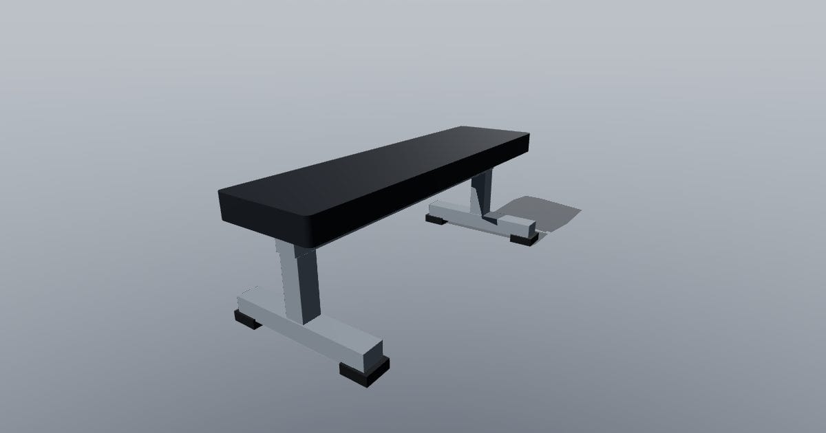 Flat bench - Gym equipment