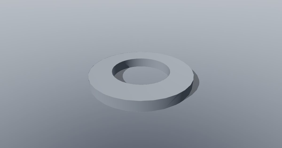 Flat washer M16