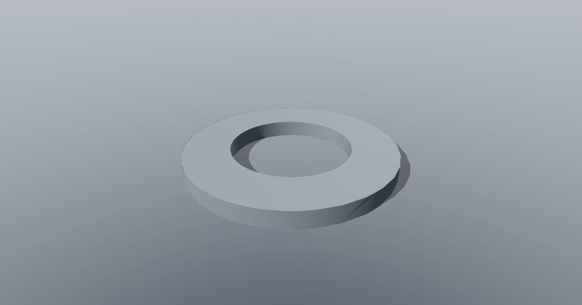 Flat washer M20