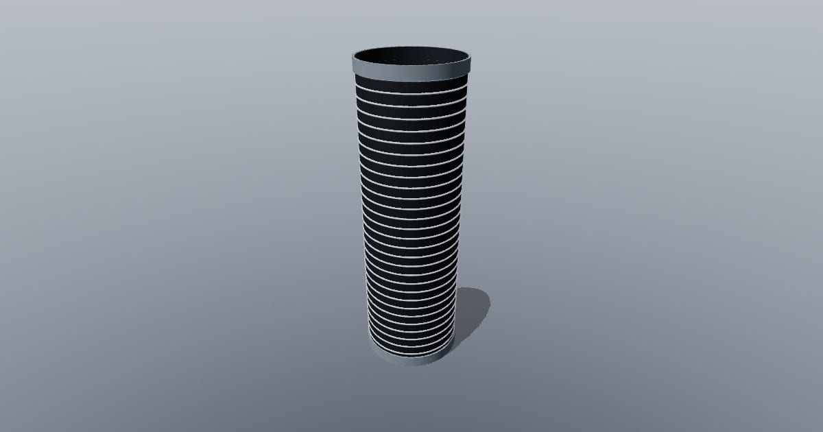 Flexible duct - Original MEP CAD