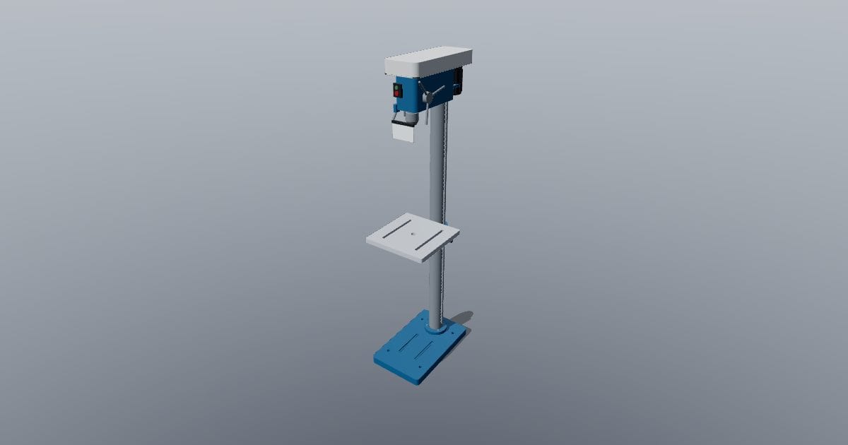 Floor drill press