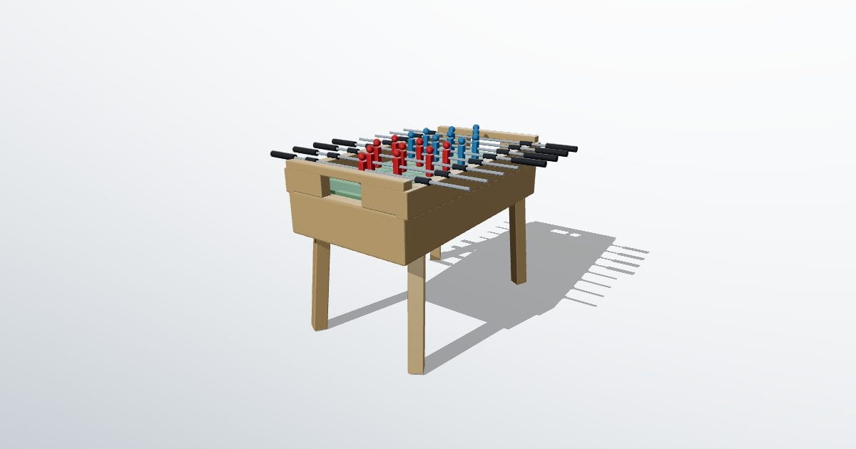 Foosball table
