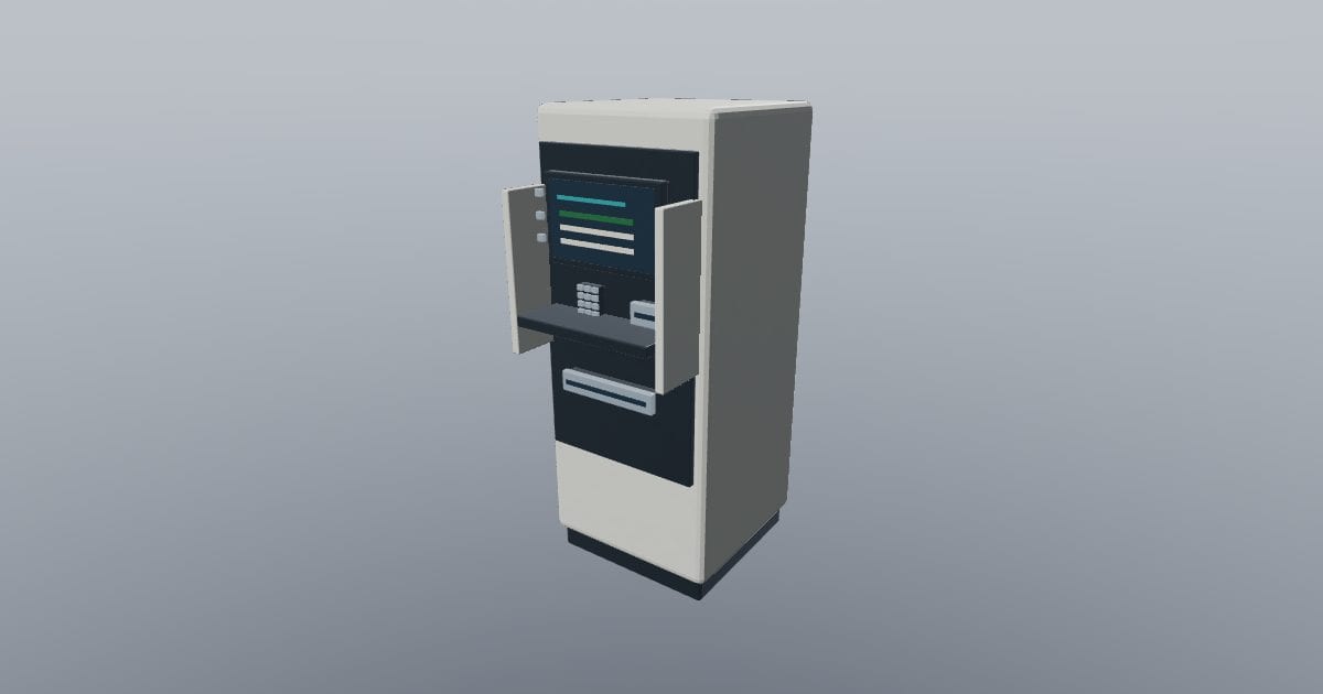 Freestanding ATM - Original Public Kiosk