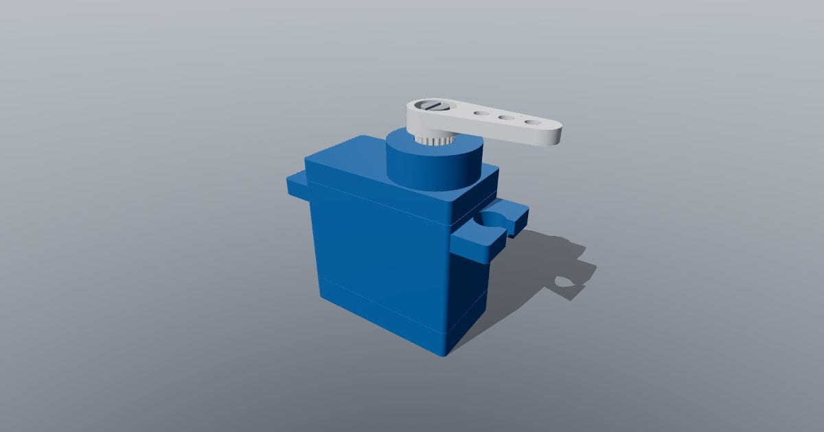 FS90-C 9 g micro servo with original horn