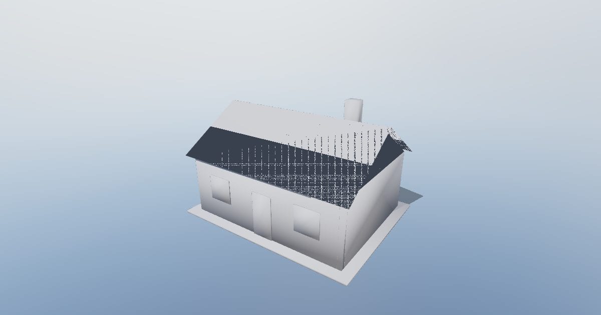 Gable house (layers)