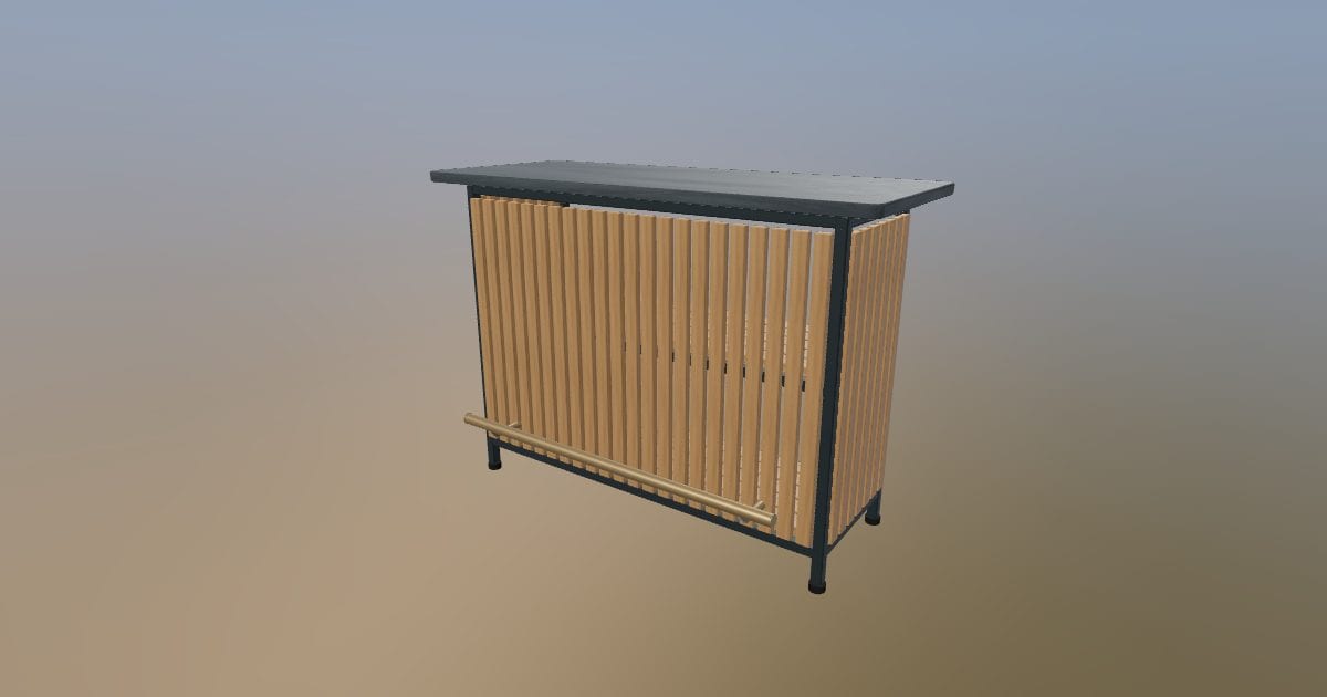 Garden Bar - Outdoor Bar Counter