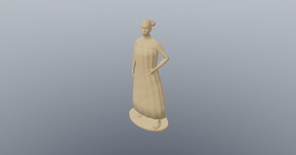 Garden figure statue