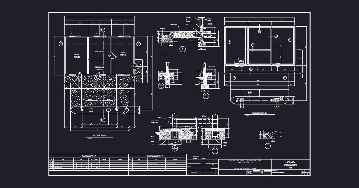 Gas & Oil Storage Bldg. 556 (USFS A0000100)