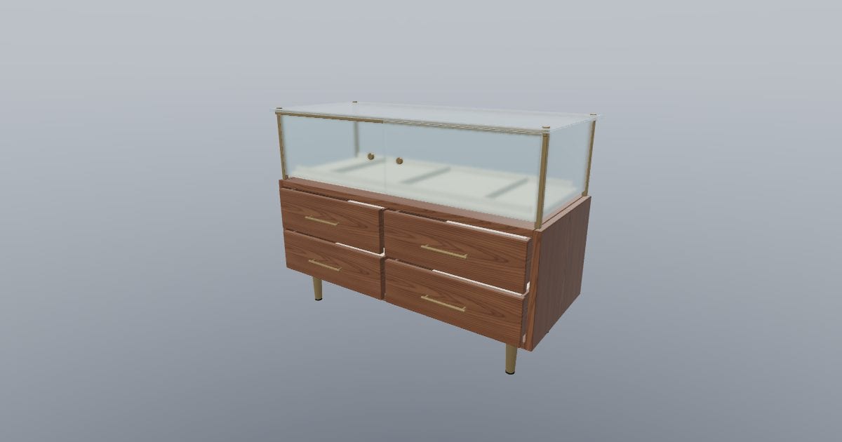 GEM - Jewelry Display Case