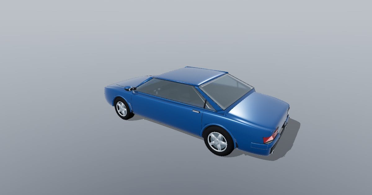 Generic front-engine grand tourer coupe