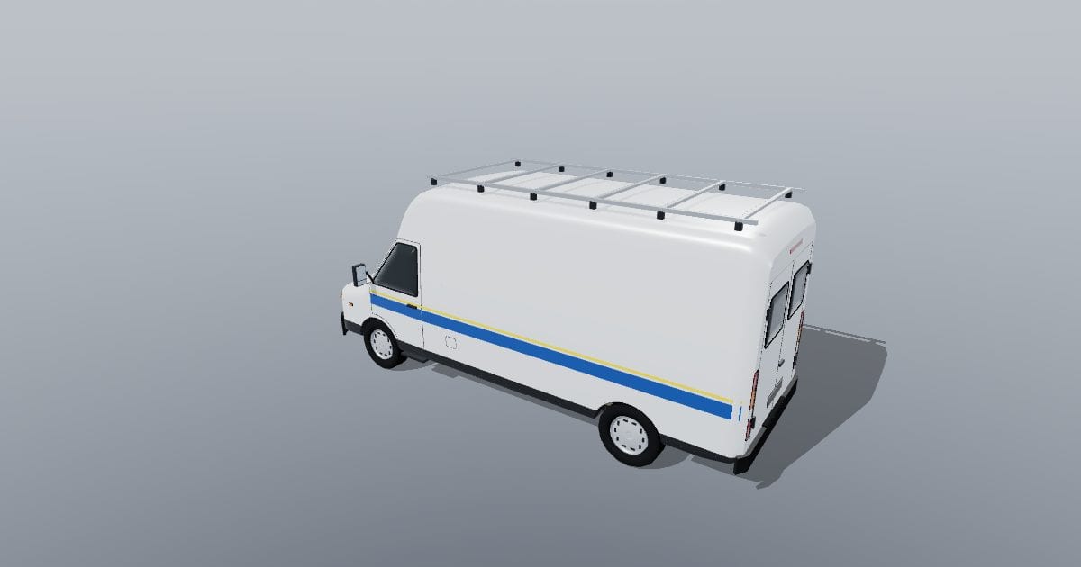 Generic high-roof cargo panel van