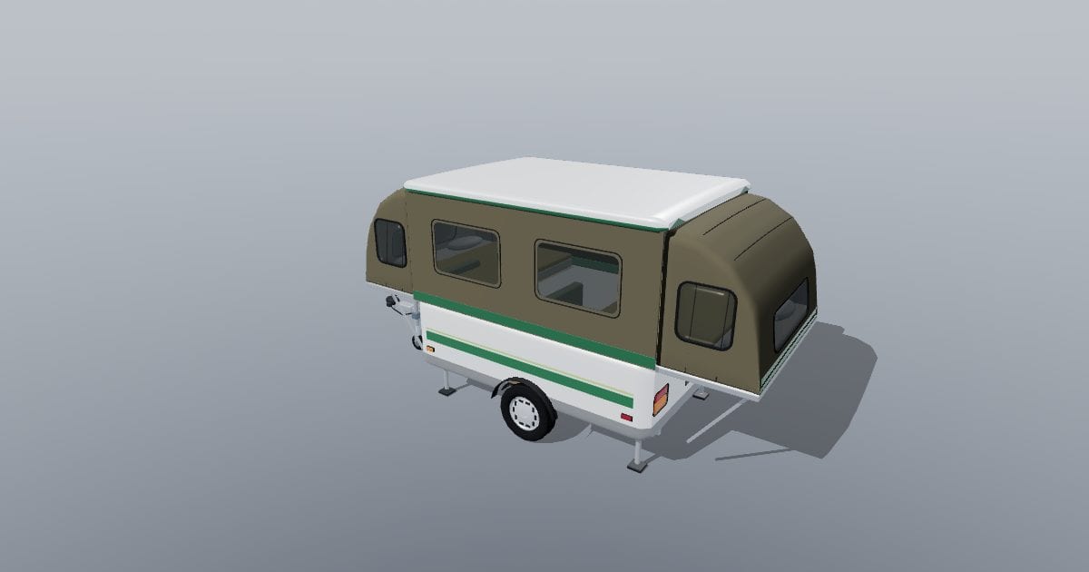Generic pop-up camper trailer