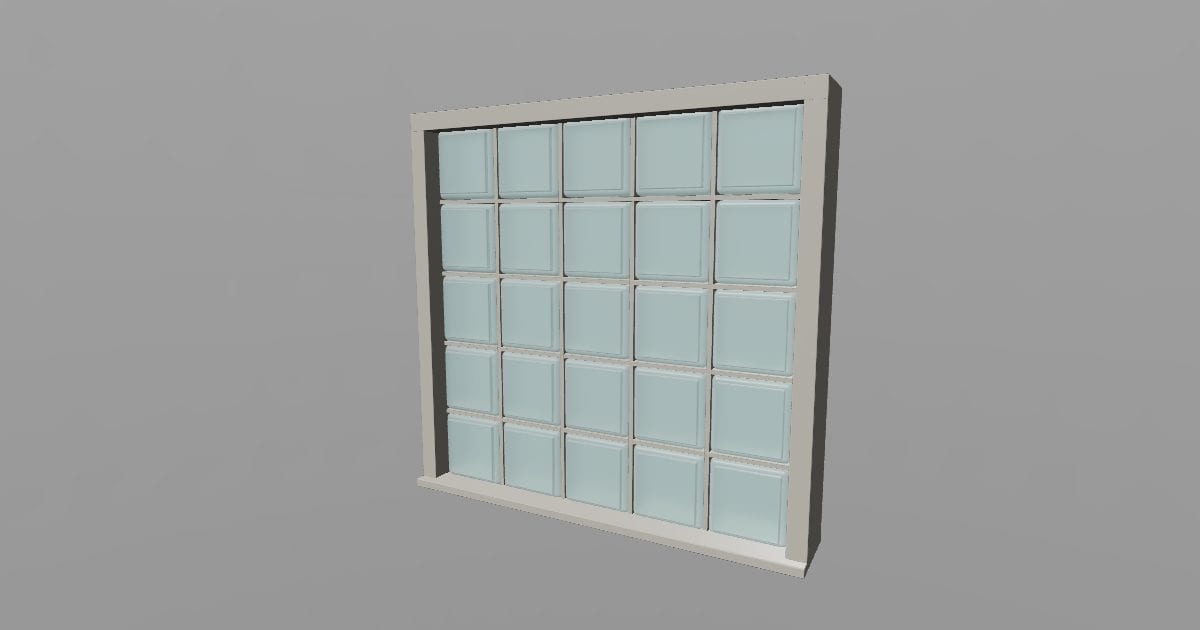 Glass Blocks - Glass-Block Opening