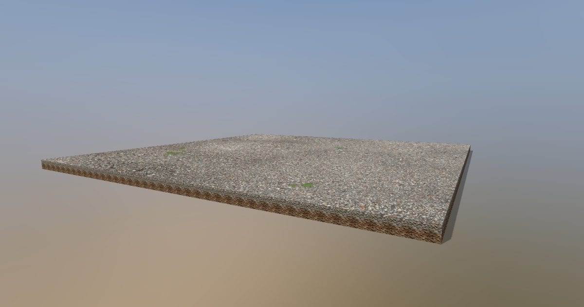 Gravel field