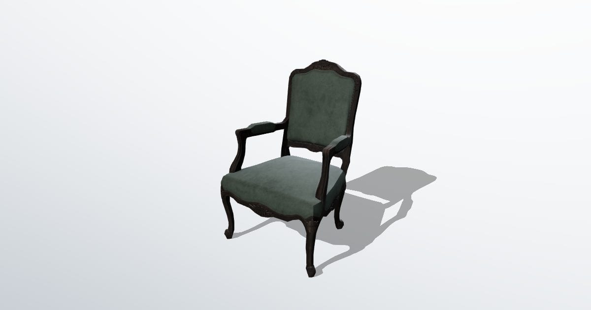 Green chair