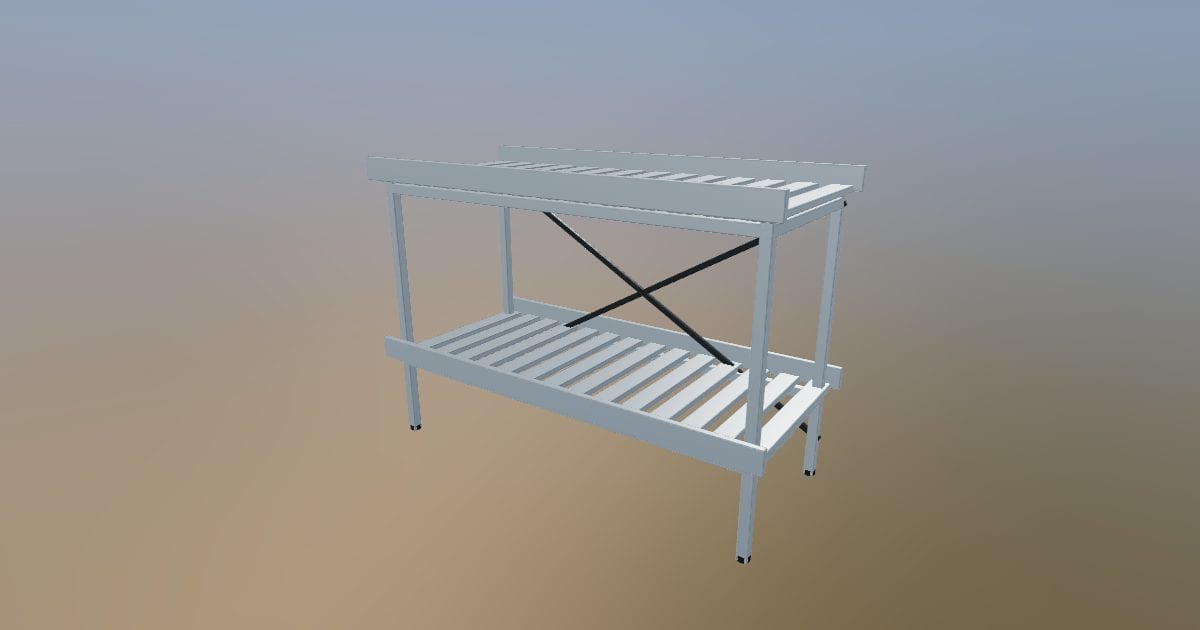 Greenhouse staging - Greenhouse Bench