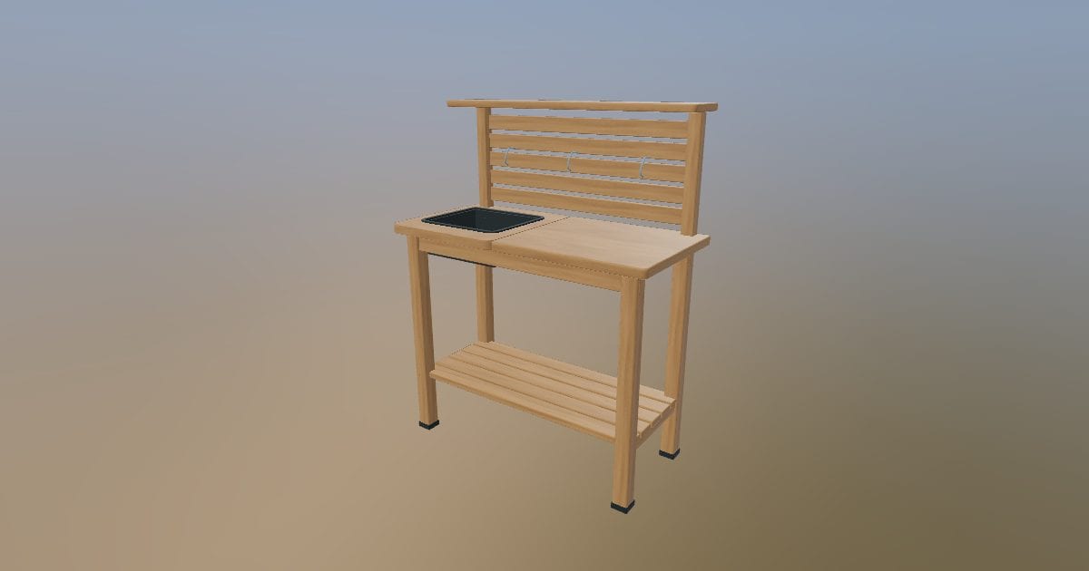 GROW 105 - Outdoor Potting Bench