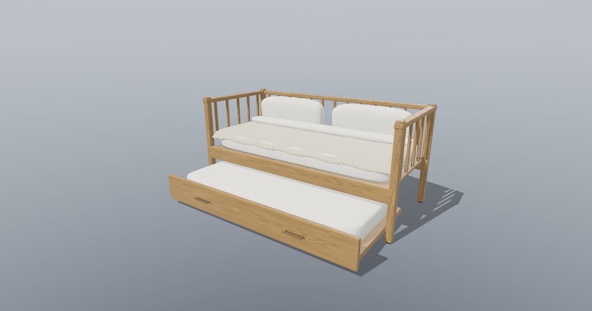 GUEST 90 - Trundle Daybed