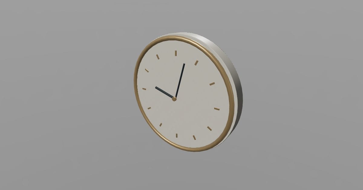 Halo Time - Clock